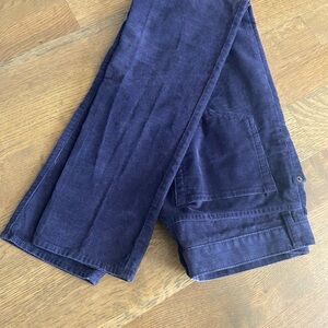 J. Crew Navy Corduroy Pants